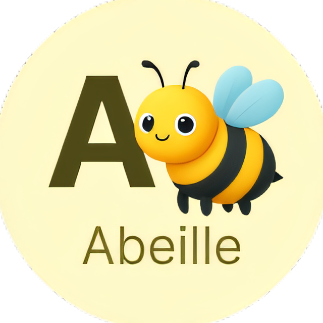 Badge éducatif Abeille